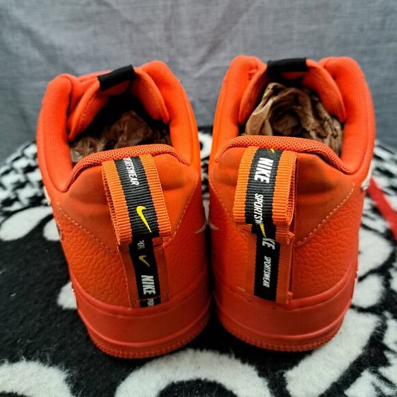 %Size 12 - Nike Air Force 1 \'07 LV8 Overbranding 2018 Men AJ7747-800 / A 20 main image 4